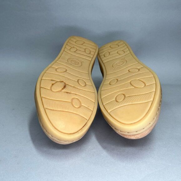 Born Sandals Women's Size 9 Light Brown Leather Hand Crafted Buckle Shoes - Picture 11 of 12